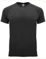 Heren Sportshirt Bahrain Roly CA0407 Zwart